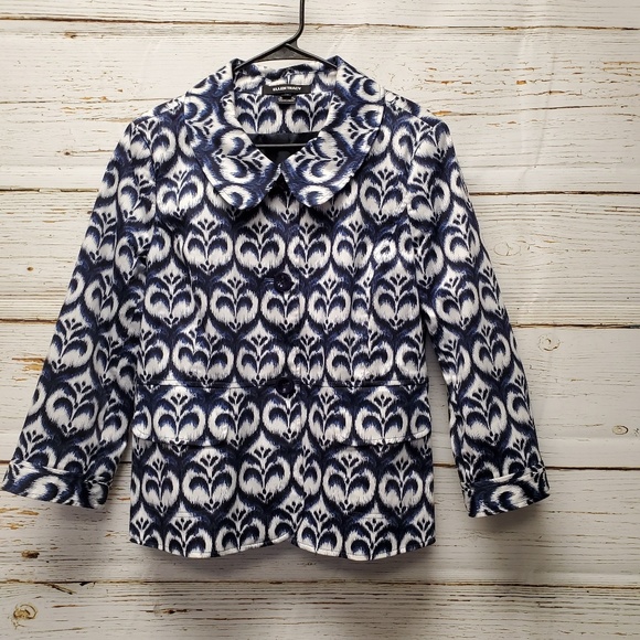 Ellen Tracy Jackets & Blazers - Ellen Tracy Ikat Print Jacket